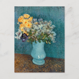 Vincent van Gogh   Vas of Flowers, 1887 Vykort