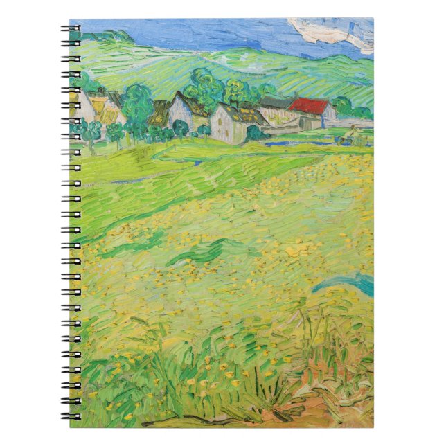 Vincent van Gogh - Vessenots syn nära Auvers Anteckningsbok (Framsidan)