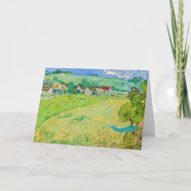 Vincent van Gogh - Vessenots syn nära Auvers Kort (Framsida)