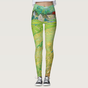 Vincent van Gogh - Vessenots syn nära Auvers Leggings