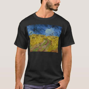 Vincent Van Gogh - vetefält med att måla för T-shirt
