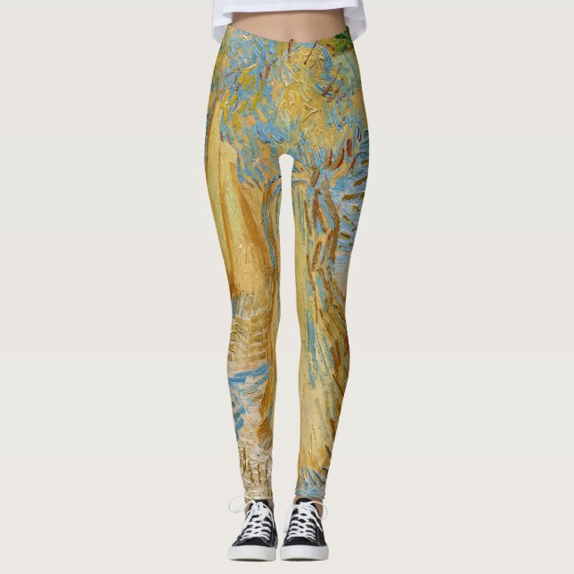 Vincent van Gogh - Vetegrottor Leggings (Framsida)
