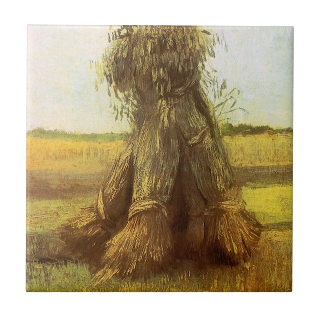 Vincent van Gogh - Veteknippen Kakelplatta (Framsidan)