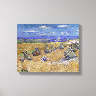 Vincent van Gogh - Vetestack med Reaper Canvastryck