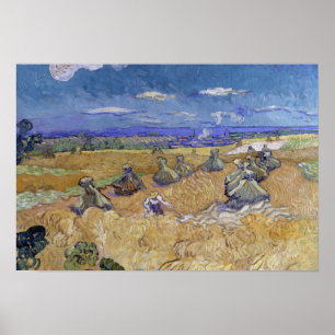 Vincent van Gogh - Vetestack med Reaper Poster