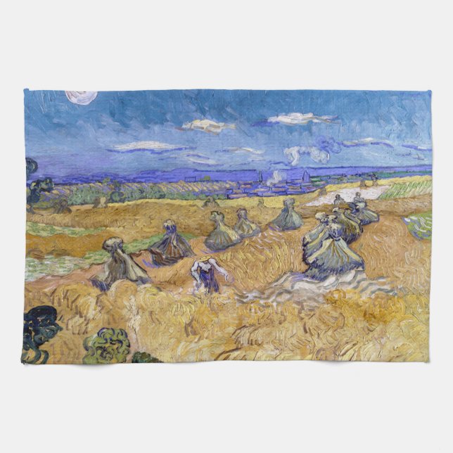 Vincent van Gogh - Vetestaplar med repor Kökshandduk (Horisontell)