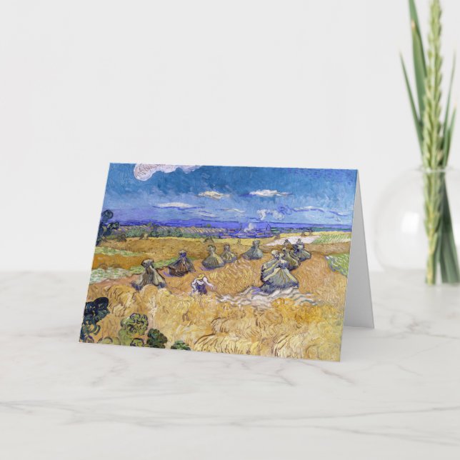 Vincent van Gogh - Vetestaplar med repor Kort (Framsida)