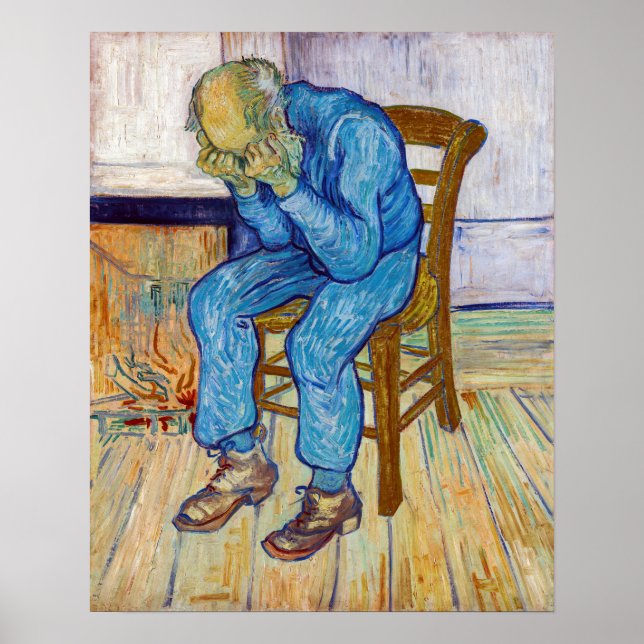 Vincent van Gogh - Vid evighetens port Poster (Framsidan)