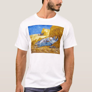 Vincent Van Gogh - Vilande efter arbete - Finkonst T-shirt