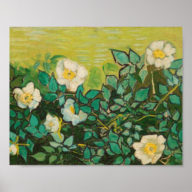 Vincent Van Gogh Vild Ro Fine Art Poster (Framsidan)