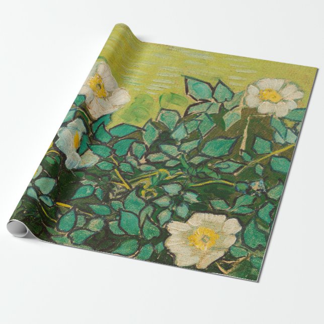Vincent Van Gogh Vild Ro Fine Art Presentpapper (Utrullad)
