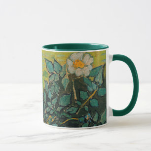 Vincent Van Gogh Vild Ro Vintage Blommigt Art Mugg