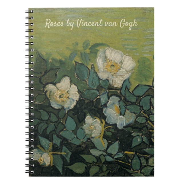 Vincent van Gogh - Vilda rosor Anteckningsbok (Framsidan)