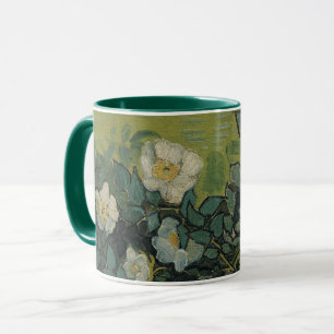Vincent van Gogh - Vilda rosor Mugg