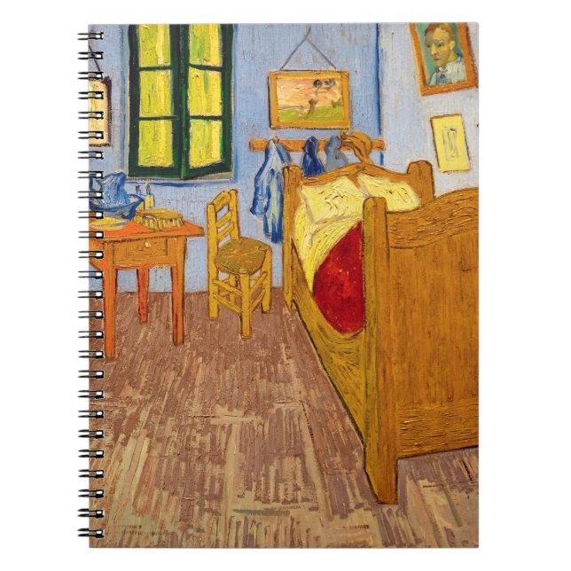Vincent van Gogh - Vincent Bedroom i Arles Anteckningsbok (Framsidan)