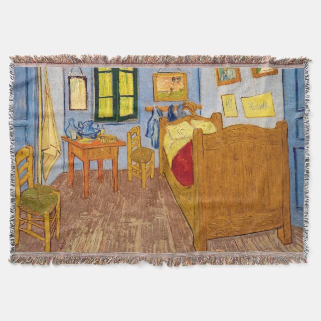 Vincent van Gogh - Vincent Bedroom i Arles Filt (Framsidan)