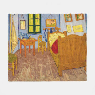 Vincent van Gogh - Vincent Bedroom i Arles Fleecefilt
