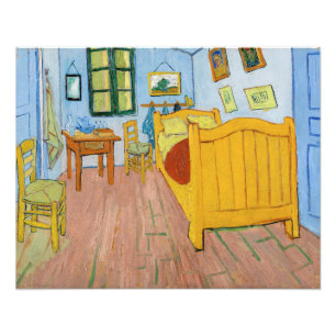 Vincent Van Gogh - Vincent Bedroom i Arles Fototryck