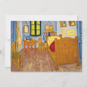 Vincent van Gogh - Vincent Bedroom i Arles Inbjudningar