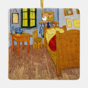 Vincent van Gogh - Vincent Bedroom i Arles Julgransprydnad Keramik