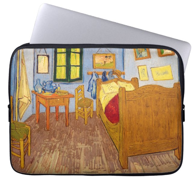 Vincent van Gogh - Vincent Bedroom i Arles Laptop Fodral (Framsidan)