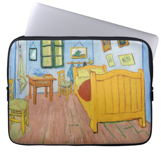 Vincent Van Gogh - Vincent Bedroom i Arles Laptop Fodral (Framsidan)