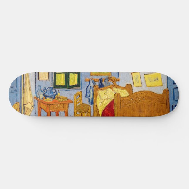 Vincent van Gogh - Vincent Bedroom i Arles Mini Skateboard Bräda 18,5 Cm (Horz)