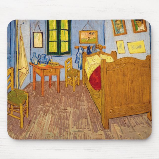Vincent van Gogh - Vincent Bedroom i Arles Musmatta (Framsidan)