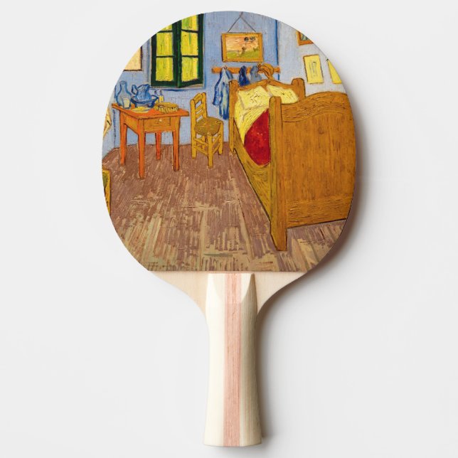 Vincent van Gogh - Vincent Bedroom i Arles Pingisracket (Framsidan)