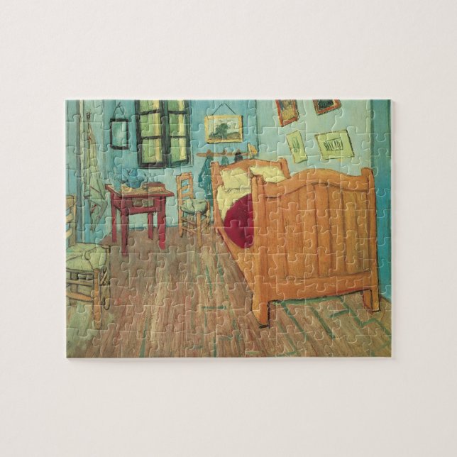 Vincent van Gogh - Vincent Bedroom i Arles Pussel (Horisontell)