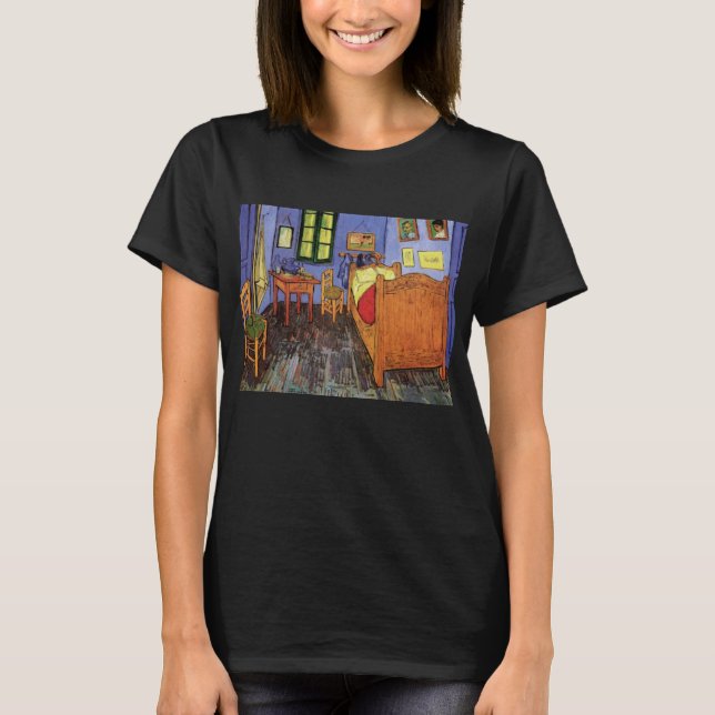 Vincent van Gogh - Vincent Bedroom i Arles T Shirt (Framsida)