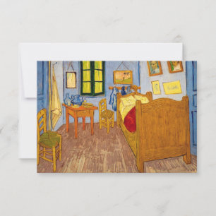 Vincent van Gogh - Vincent Bedroom i Arles Tack Kort