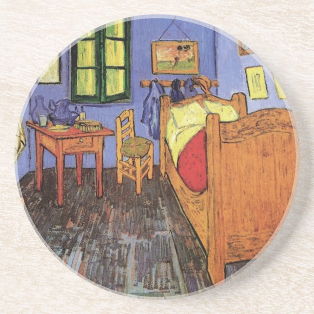 Vincent van Gogh - Vincent Bedroom i Arles Underlägg (Framsidan)