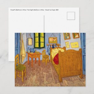 Vincent van Gogh - Vincent Bedroom i Arles Vykort