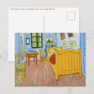Vincent Van Gogh - Vincent Bedroom i Arles Vykort
