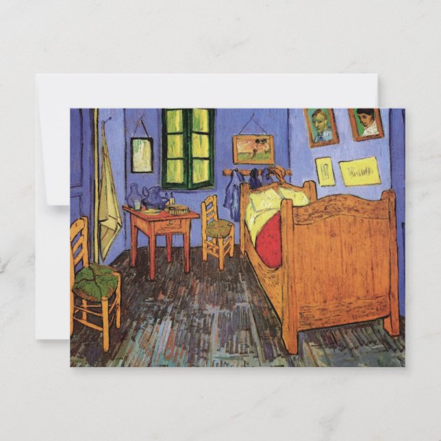 Vincent van Gogh - Vincents sovrum i Arles (Framsida)