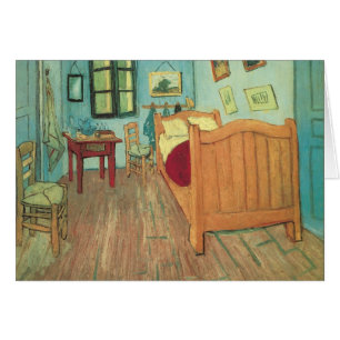 Vincent van Gogh - Vincents sovrum i Arles Hälsningskort