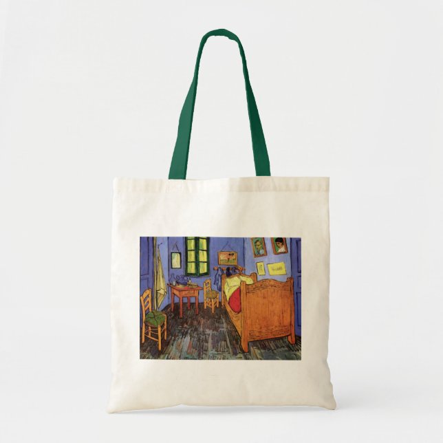 Vincent van Gogh - Vincents sovrum i Arles Tygkasse (Framsidan)