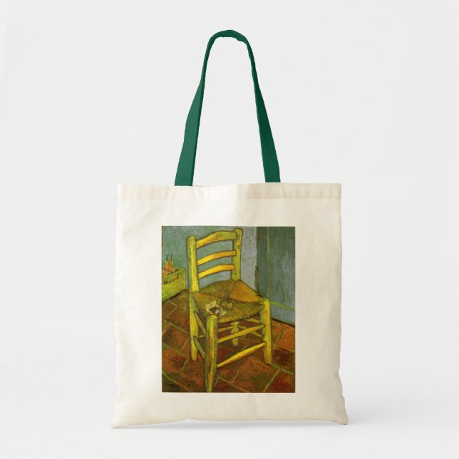 Vincent van Gogh - Vincents stol med hans pipa Tygkasse (Framsidan)