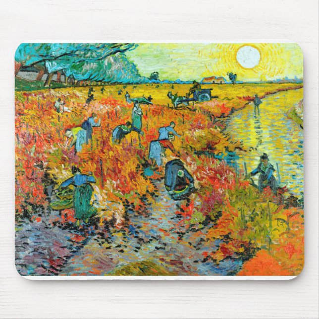 Vincent van Gogh Vineyard i Arles Musmatta (Framsidan)