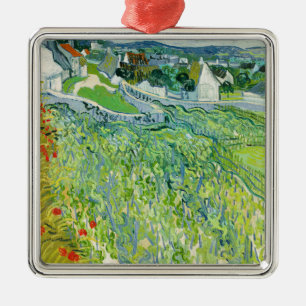 Vincent van Gogh - Vineyards i Auvers Julgransprydnad Metall