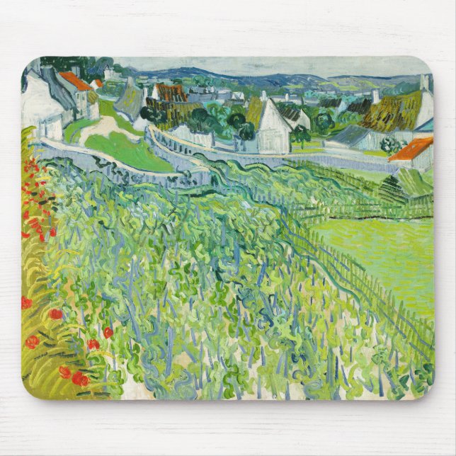 Vincent van Gogh - Vineyards i Auvers Musmatta (Framsidan)