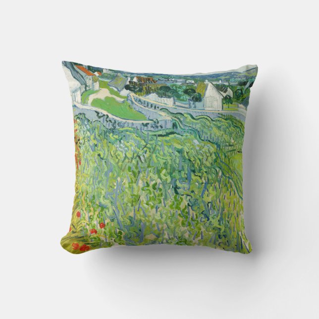 Vincent van Gogh - Vingårdar vid Auvers Kudde (Framsida)