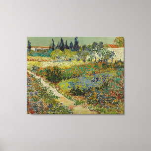 Vincent Van Gogh Vintage Garden at Arles Canvastryck