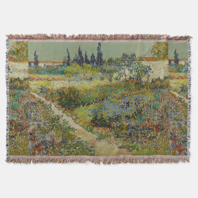 Vincent Van Gogh Vintage Garden at Arles Filt (Framsidan)