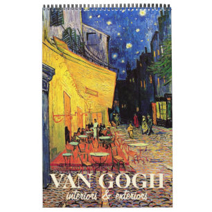 Vincent van Gogh, Vintage Post impressionism Kalender