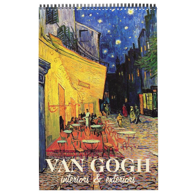 Vincent van Gogh, Vintage Post impressionism Kalender (Omslag)