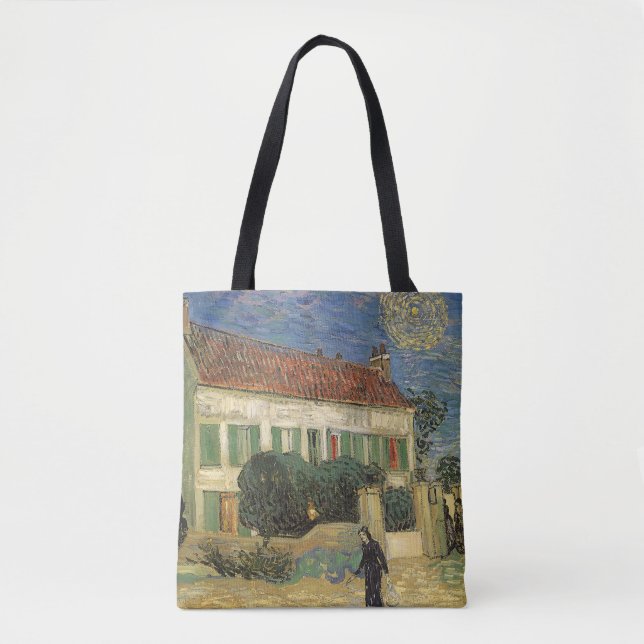 Vincent van Gogh - Vita huset om natten Tygkasse (Framsida)