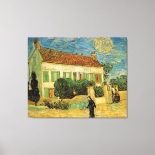 VINCENT VAN GOGH - VITHUS VID NÅGOT CANVAS