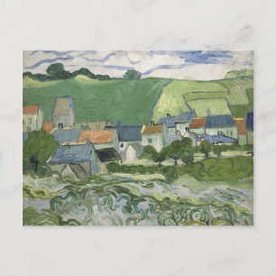 Vincent van Gogh - Vy över Auvers Vykort